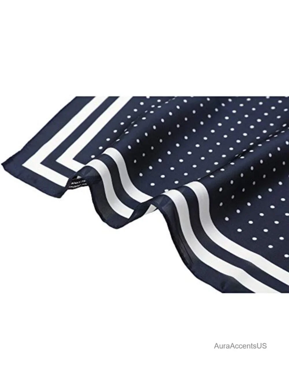 Silk Like Satin Square Fashion Scarf for Women 21x21